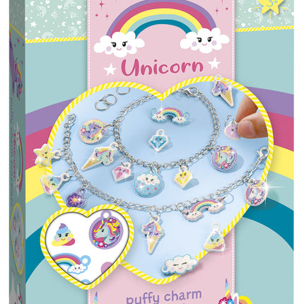 Set para hacer pulseras de unicornio