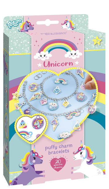 Set para hacer pulseras de unicornio