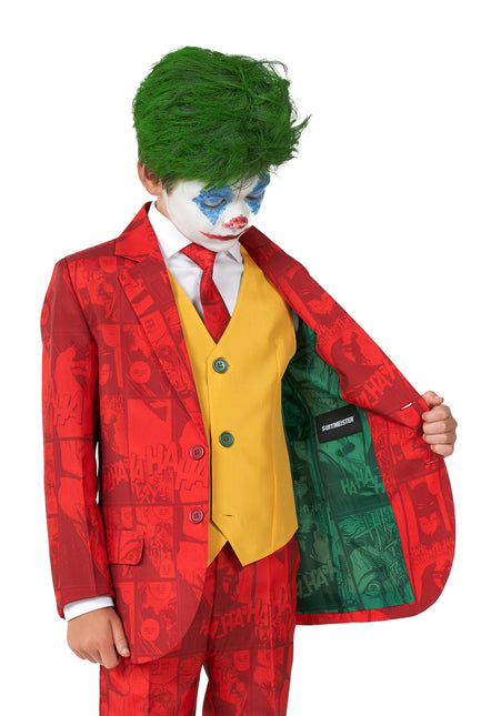 Traje El Joker Niño Escarlata