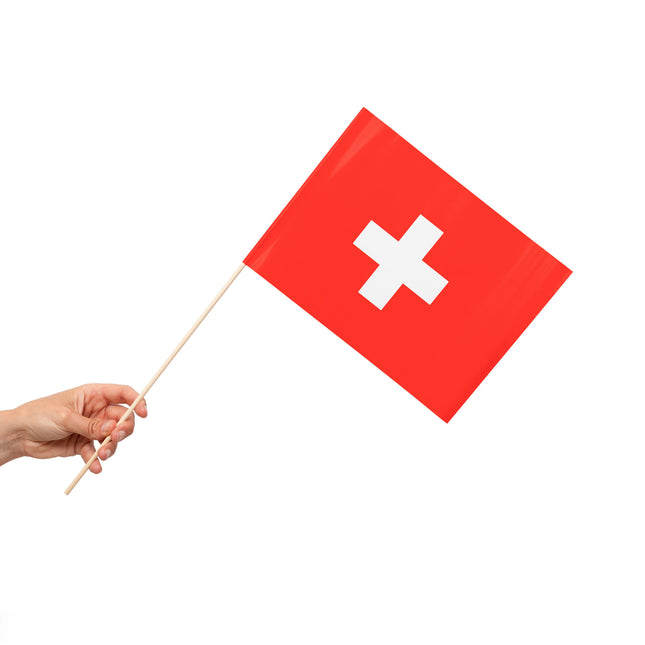 Bandera de Suiza 10 unid.