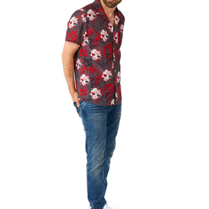 Viernes 13 Camisa Manga Corta Hombre OppoSuits