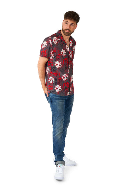 Viernes 13 Camisa Manga Corta Hombre OppoSuits