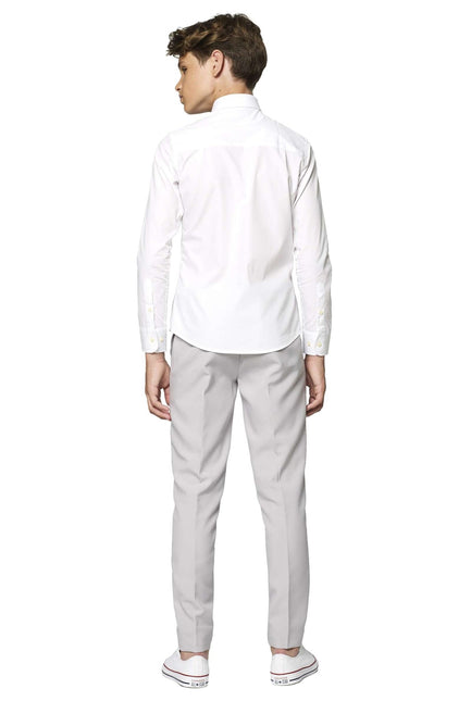 Camisa Blanca Chico Adolescente OppoSuits