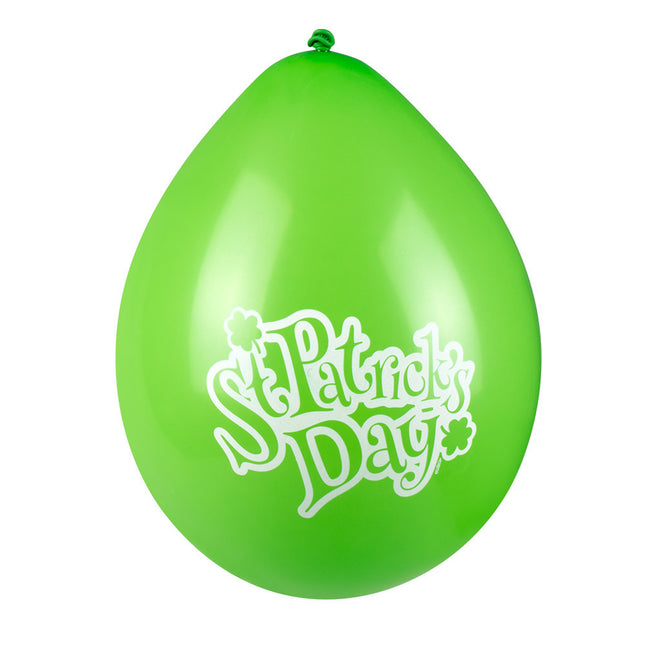 St. Día de San Patricio Globos Látex Doble cara 25cm 6pcs