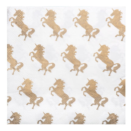 Servilletas Papel Unicornio 33cm