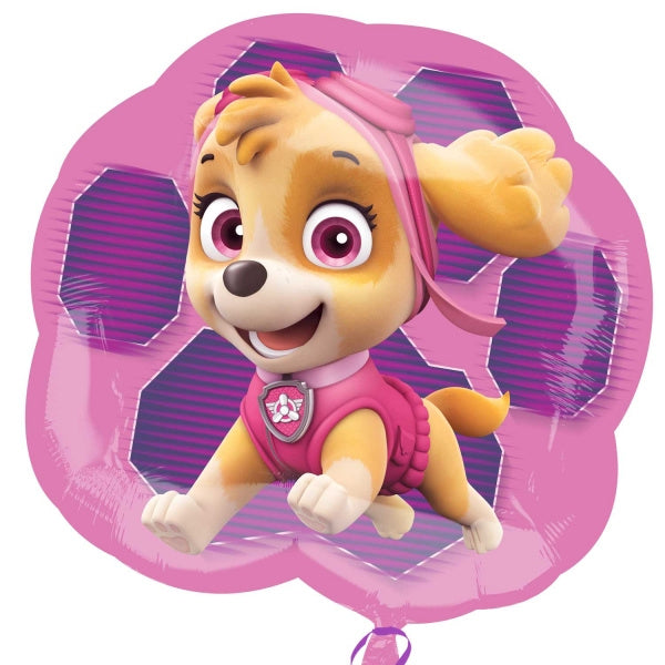 Globo de Helio Paw Patrol Skye & Everest XL 63cm vacío