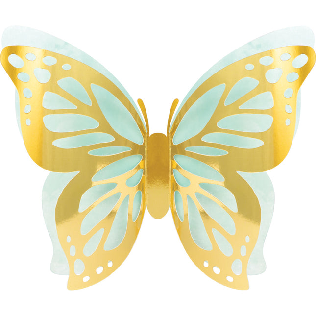 Mariposa Decoración de Pared 3pcs