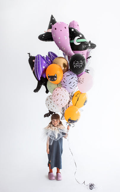 Globos de Halloween de colores 30cm 50pcs