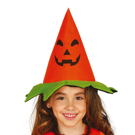 Gorro de calabaza de Halloween Niño