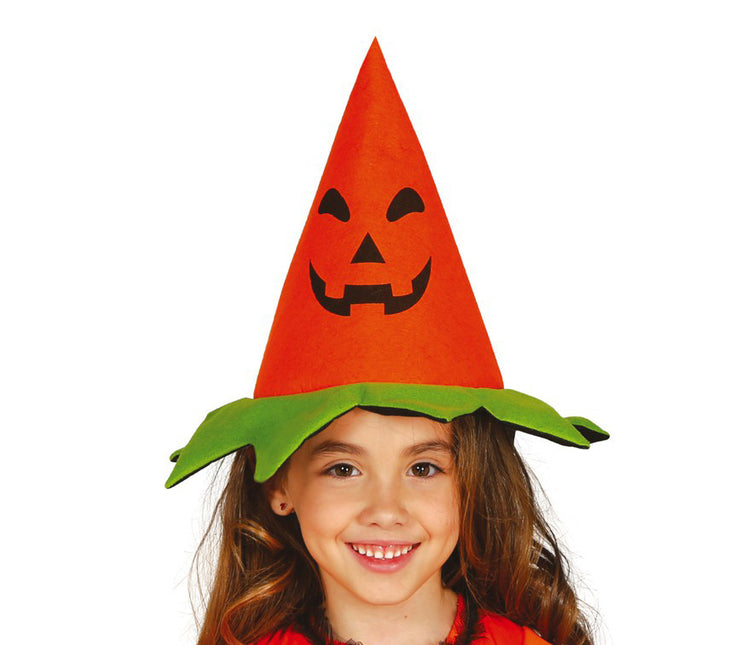 Gorro de calabaza de Halloween Niño