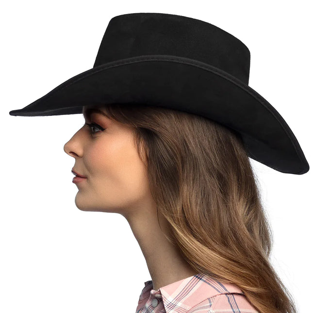 Sombrero Vaquero Negro Luxe