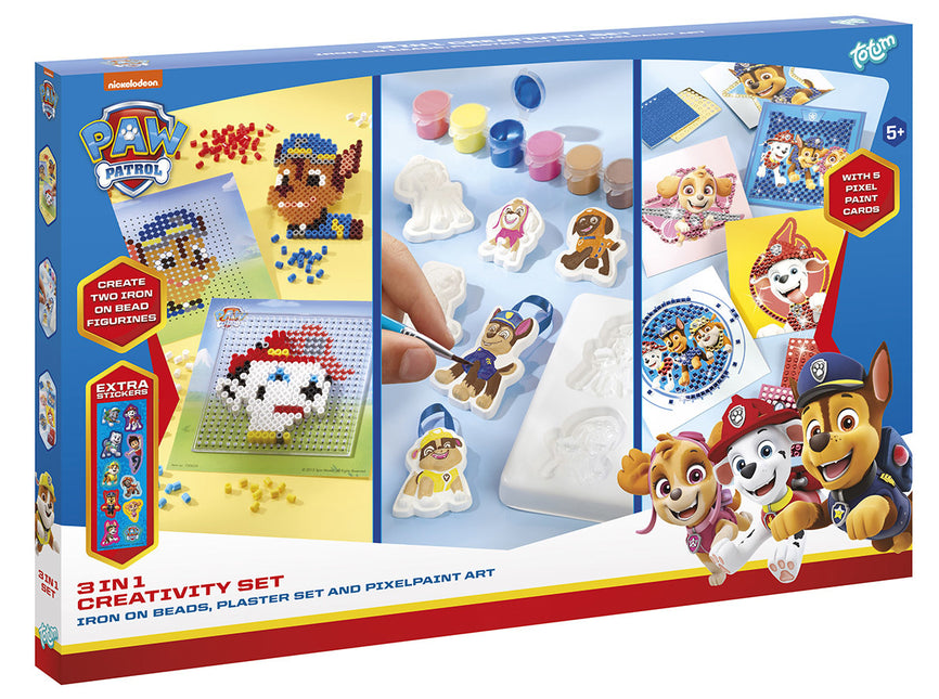 Set de manualidades 3 en 1 Paw Patrol 3 piezas