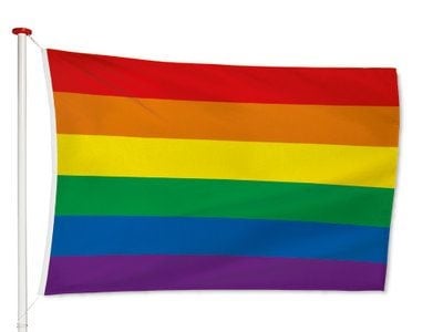 Bandera arco iris 150 cm