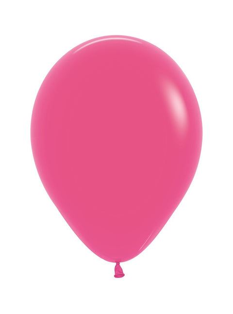 Globos Fucsia 25cm 100pcs