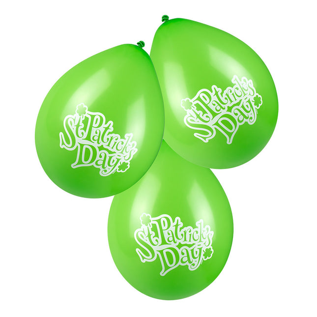 St. Día de San Patricio Globos Látex Doble cara 25cm 6pcs