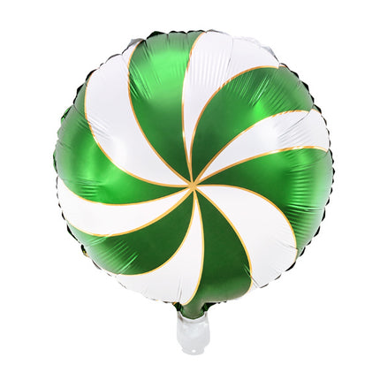 Globo de Helio Caramelo Verde Vacío 35cm