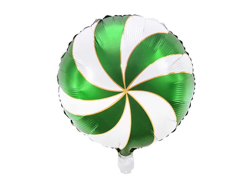 Globo de Helio Caramelo Verde Vacío 35cm