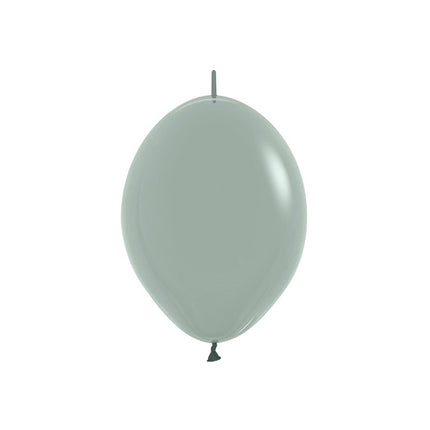 Globos Pastel Atardecer Laurel Verde 15cm 50pcs