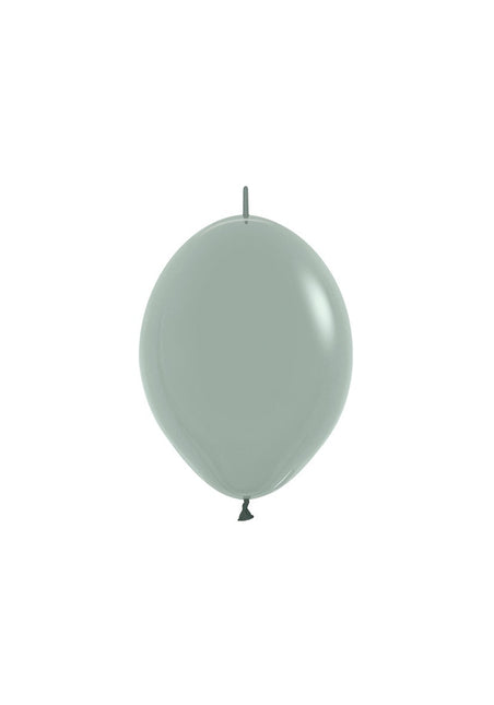 Globos Pastel Atardecer Laurel Verde 15cm 50pcs