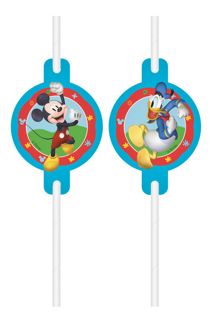 Mickey Rock The House Pajitas 4pcs