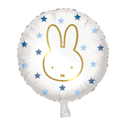 Globo de Helio Miffy Azul Vacío 45cm