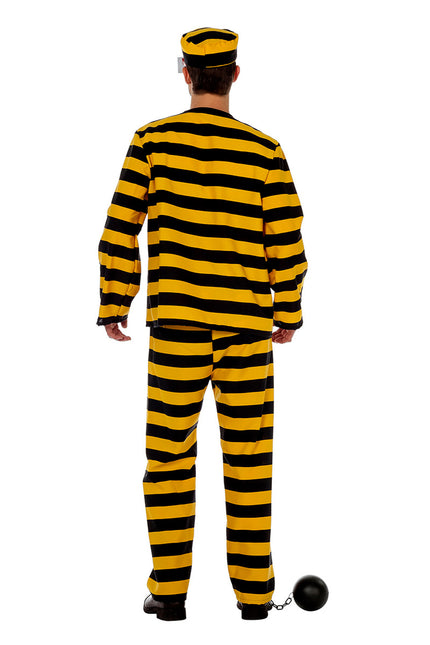 Traje Villano Amarillo Negro Hombre Lujo