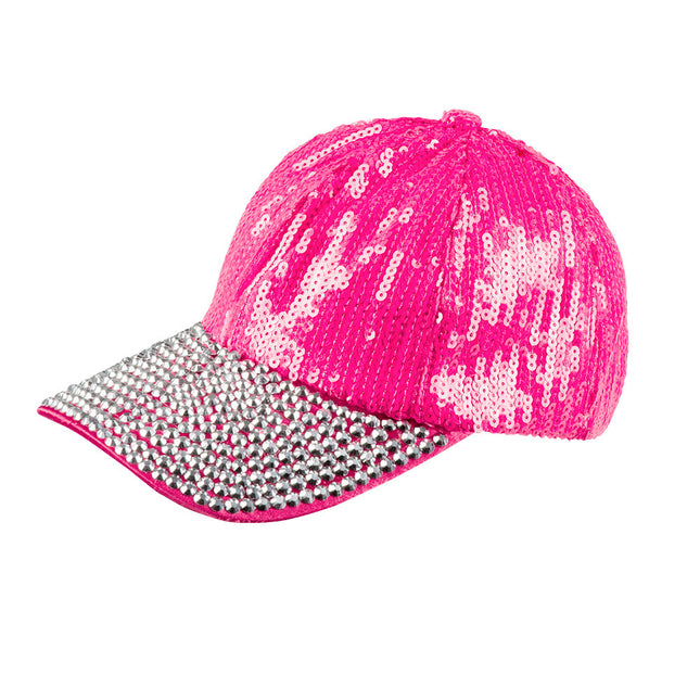 Gorra Bling Bling rosa