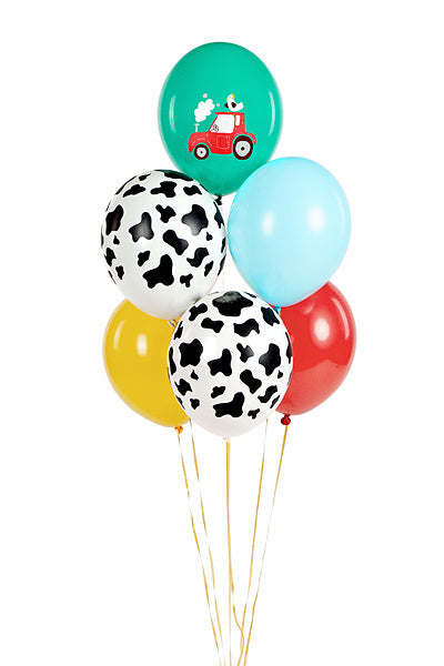 Globos Farm Mix 30cm 6pcs