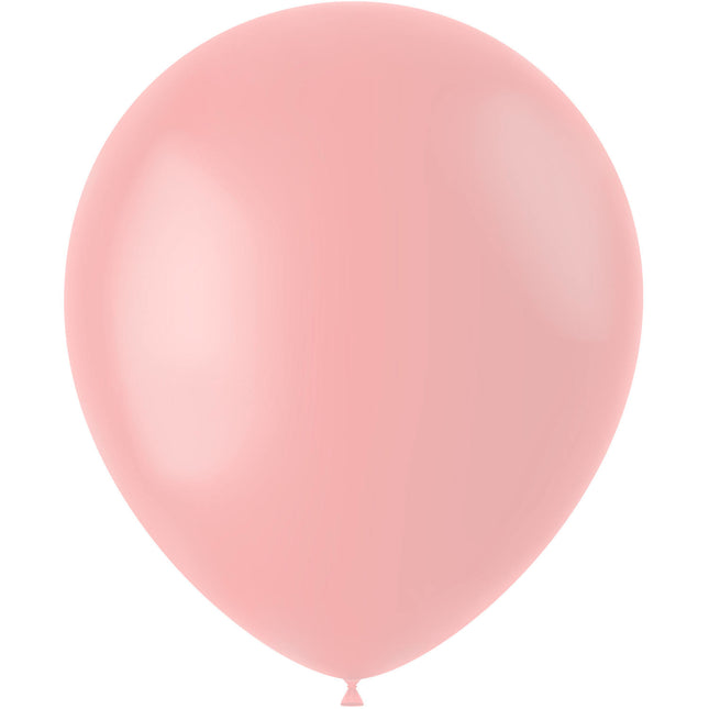 Globos Rosa Claro Rosa Polvo 33cm 50pcs