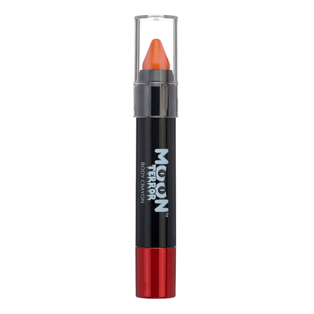 Moon Terror Crayones Corporales de Halloween Calabaza Naranja 3.2g