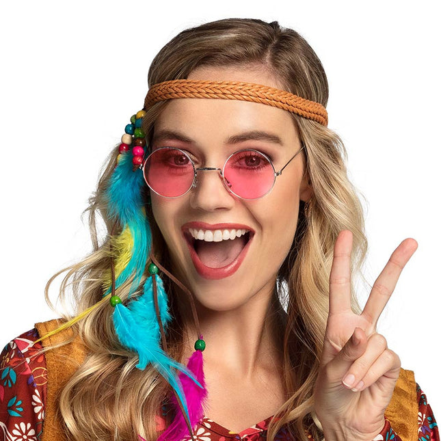 Gafas Hippie Rosa