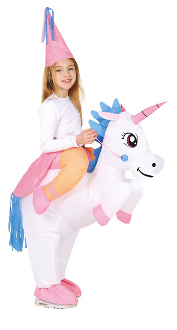 Disfraz de Unicornio Hinchable Niño 7/9 años