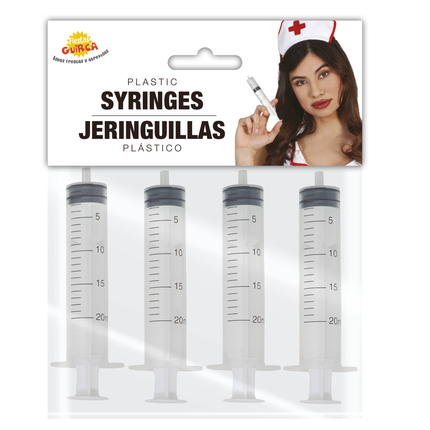 Jeringas de inyección 4pcs