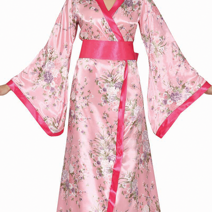 Kimono Disfraz Damas Rosa