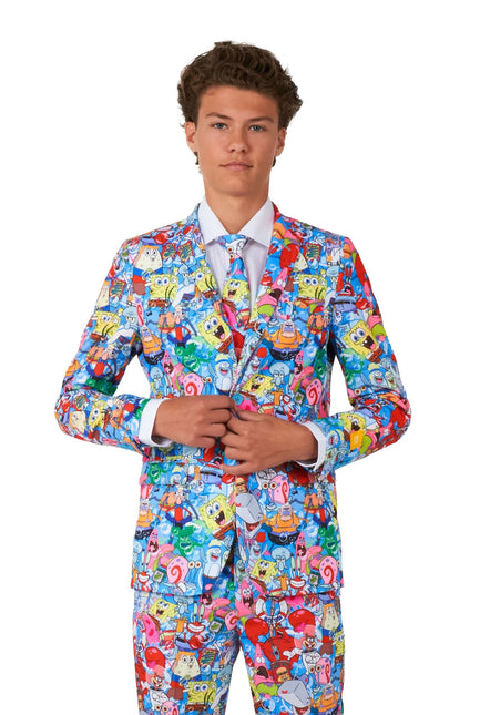 Bob Esponja Traje Frenesí Niño Adolescente OppoSuits