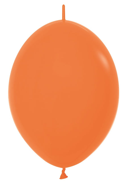 Globos Naranja 30cm 50uds