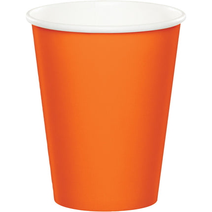 Vasos de naranja 256 ml 24 uds.