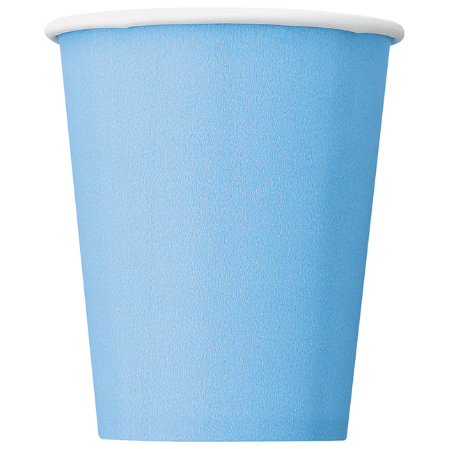 Vasos Azules 266ml 8ud