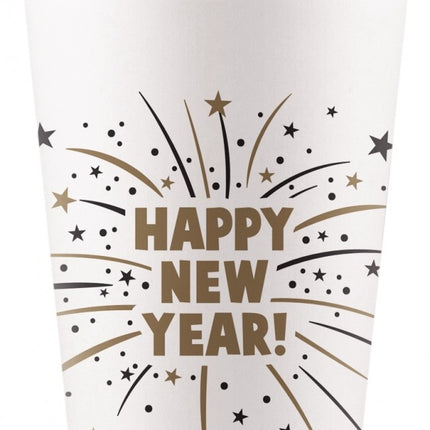 Tazas Feliz Año 200ml 8ud