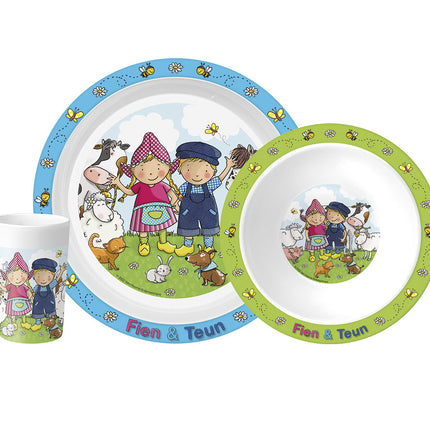 Juego de comedor Fien & Teun, 3 piezas