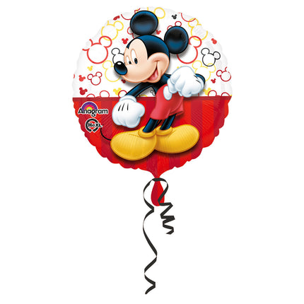 Globo de Helio Mickey Mouse Rojo 43cm vacio