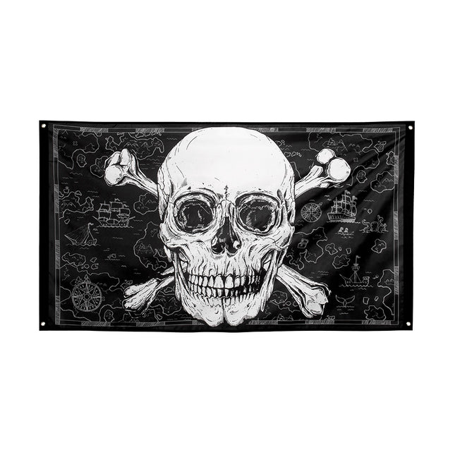 Bandera Pirata 1,5 m