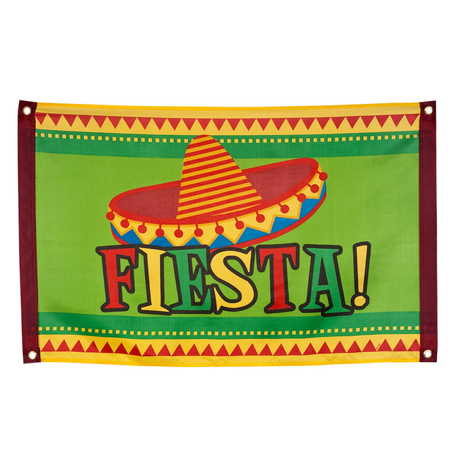 Bandera Mexicana Fiesta 90cm