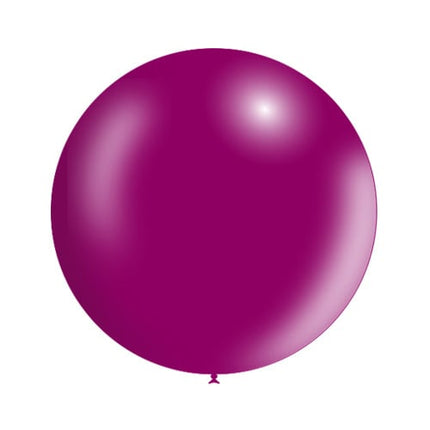 Globo Gigante Fucsia Metalizado 60cm