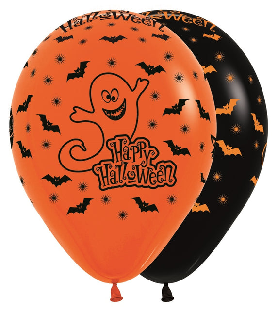 Globos Happy Halloween Mix 30cm 25pcs