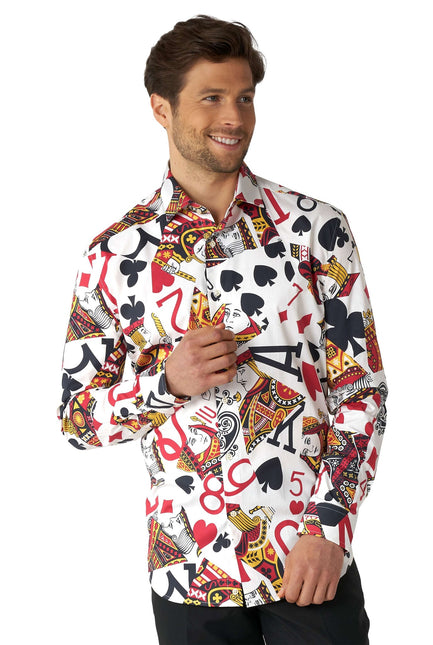 Camisa Casino Naipes Hombre OppoSuits