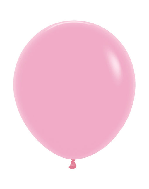 Globos Rosa 45cm 25uds