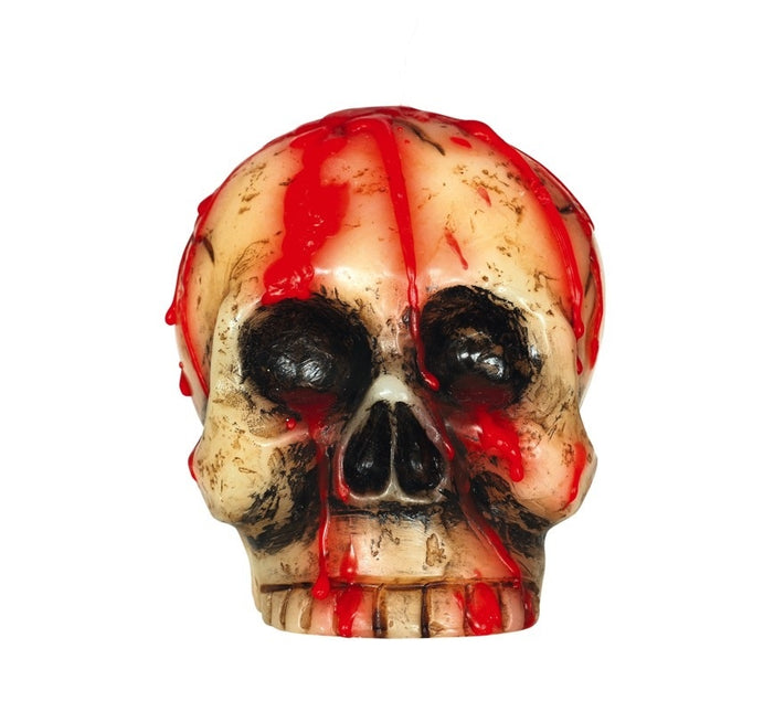 Vela de Halloween Bloody Skull 10cm