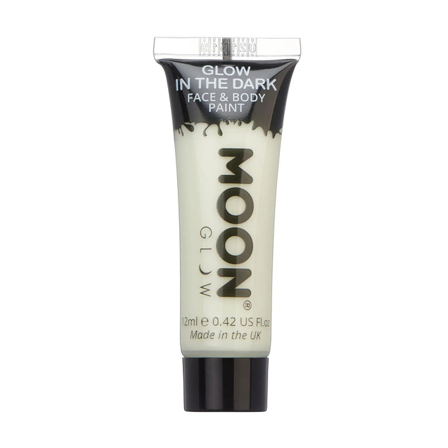 Moon Glow Pintura facial que brilla en la oscuridad Invisible 12ml