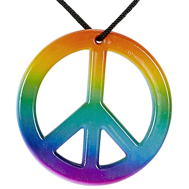 Collar Hippie de Colores Arco Iris